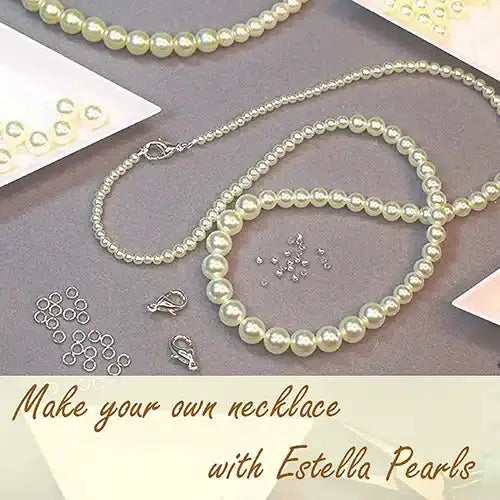 How To Make A Pearl Necklace With Estella Pearls