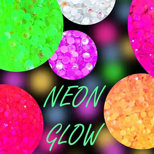 Estella Flatback Crystals amazing new Neon Colours