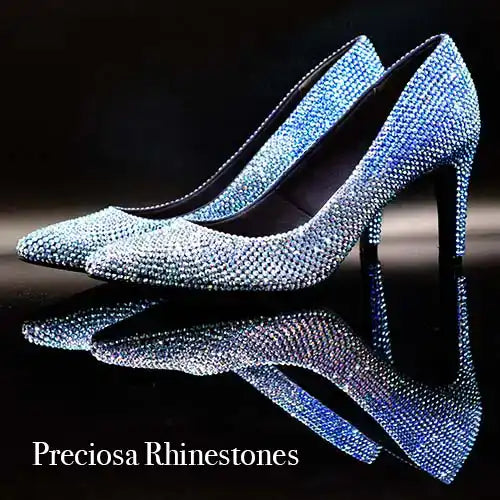 Cinderella Shall Go To The Ball With Preciosa Flatback Crystals from Bluestreak Crystals