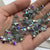 New Preciosa Hotfix Spike Cone Flat Back Crystals