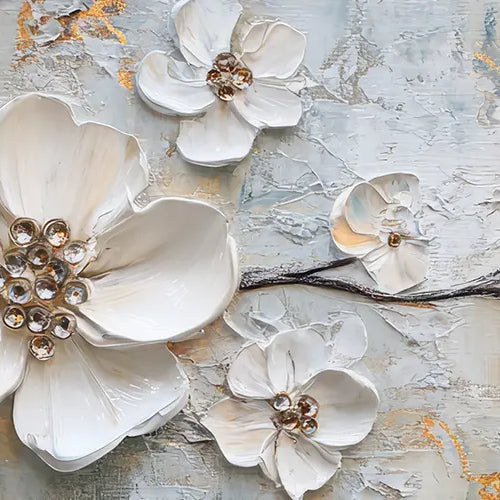 How to Embellish a Canvas Artwork with Swarovski Flatback Crystals