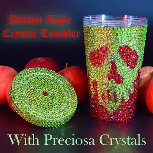 Create A Halloween Tumbler With Preciosa Flat Back Crystals