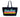 Miami Beach Bag embellished with rhinestones