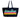 Miami Beach Bag embellished with rhinestones