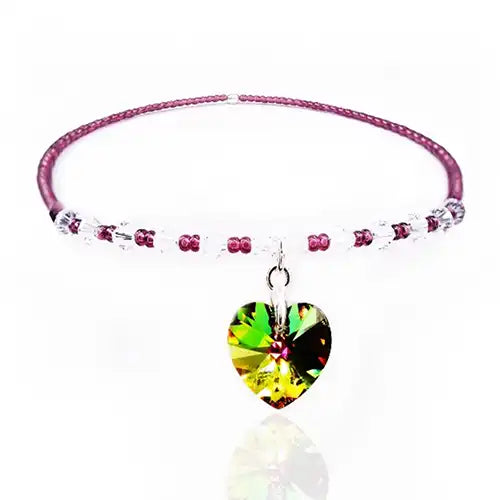 Heart Charm & Seed Beeds Bracelet Jewellery Project