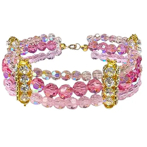 Stacked Beaded Bracelet Jewellery Project Made With Preciosa Beads