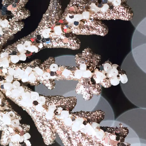 Create Snowflake Decorations with Preciosa Rhinestones