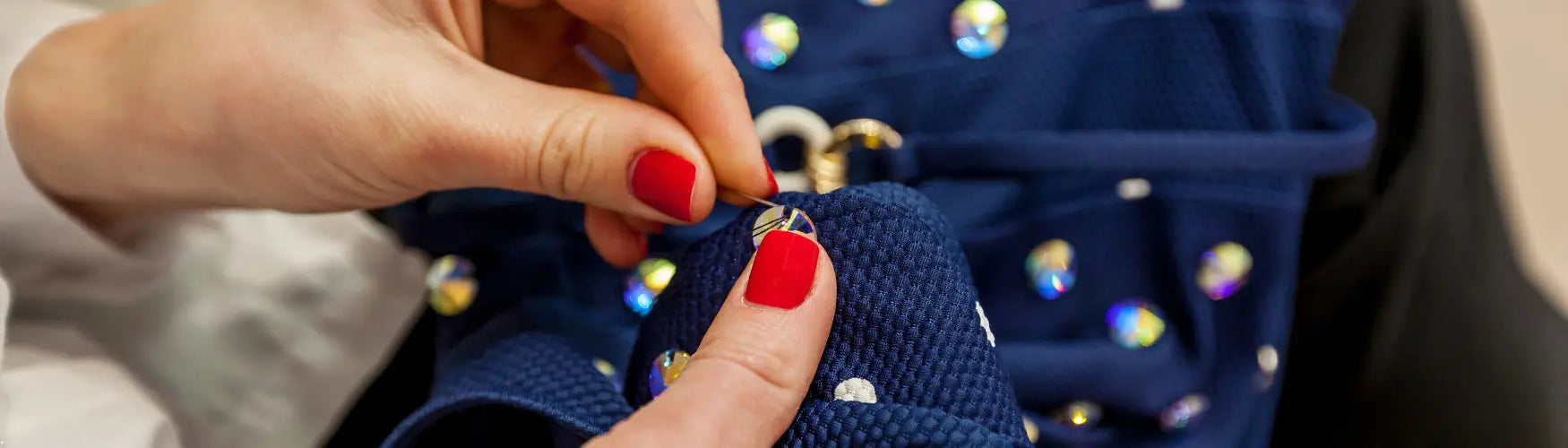Bling Up Your Wardrobe With Sew-on Swarovski Crystals