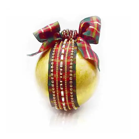 Christmas Tree Bauble Craft Project With Preciosa Crystals