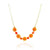 Preciosa Beads Pumpkin Necklace Jewellery Project