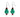 Christmas Tree Earrings Project With Serinity Beads