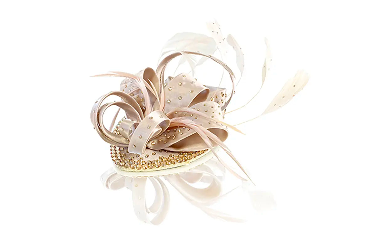 How to Decorate a Fascinator with Rhinestones | Wedding DIY
