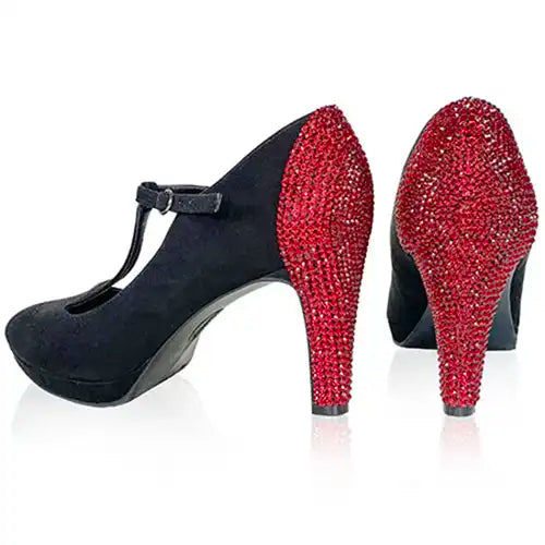 High Heel Shoes rhinestone embellishment with Swarovski Crystals