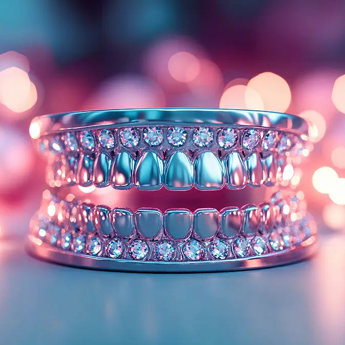 Tooth Gems vs Grillz: What's the Difference?