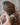 brides hair with hair piece made with pearls