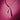 Swarovski Matrix Collection necklace on a pink background