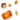 Orange coloured Swarovski Crystals