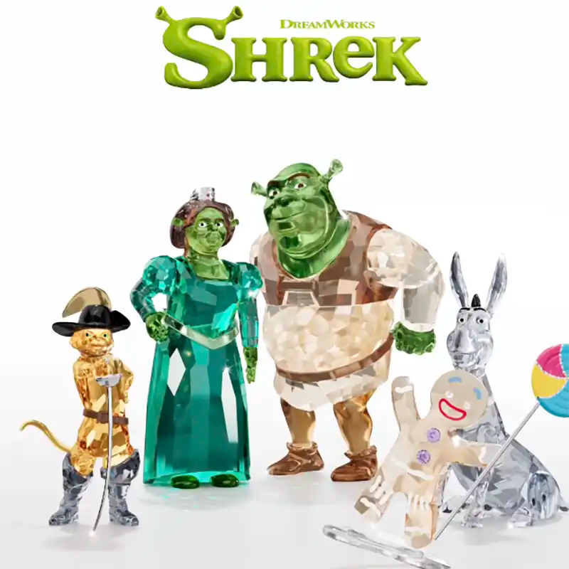 Shrek Infinity Swarovski Shrek Figurines | Official Authorised Stockist