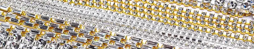 Preciosa cup chains and metal trimmings