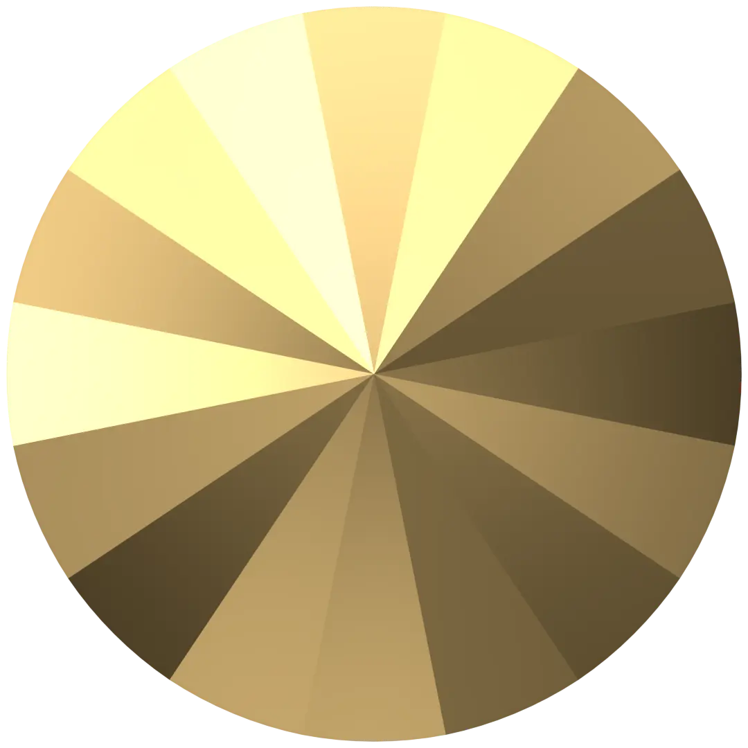 Swarovski Chatons Round Stones Rivoli (1122) Crystal Aurum