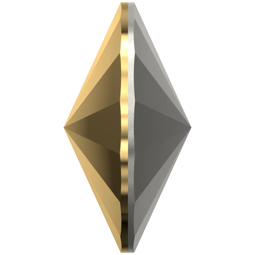 Swarovski Chatons Round Stones Rivoli (1122) Crystal Aurum