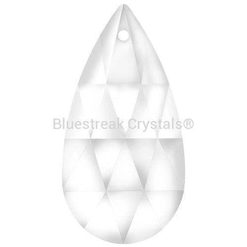 2662 Preciosa Lighting Crystal Almond 501- 38x19mm-Preciosa Lighting Crystals-Crystal Bermuda Blue-Pack of 210 (Wholesale)-Bluestreak Crystals