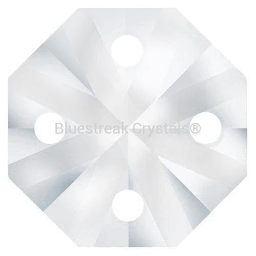 2665 Preciosa Lighting Crystal Octagon (4 Holes) - 40mm-Preciosa Lighting Crystals-Crystal Bermuda Blue-Pack of 50 (Wholesale)-Bluestreak Crystals
