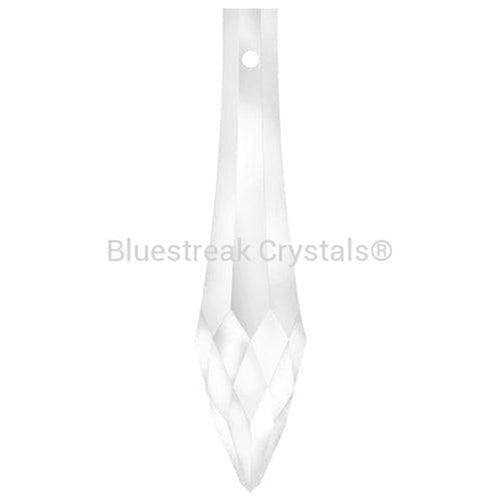 2679 Preciosa Lighting Crystal Drop 185 - 12x71mm-Preciosa Lighting Crystals-Crystal Bermuda Blue-Pack of 128 (Wholesale)-Bluestreak Crystals