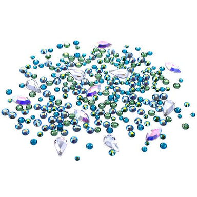 Preciosa Flat Back Crystals Non Hotfix Mix (MAXIMA) Mystic Mermaid - Bluestreak Crystals