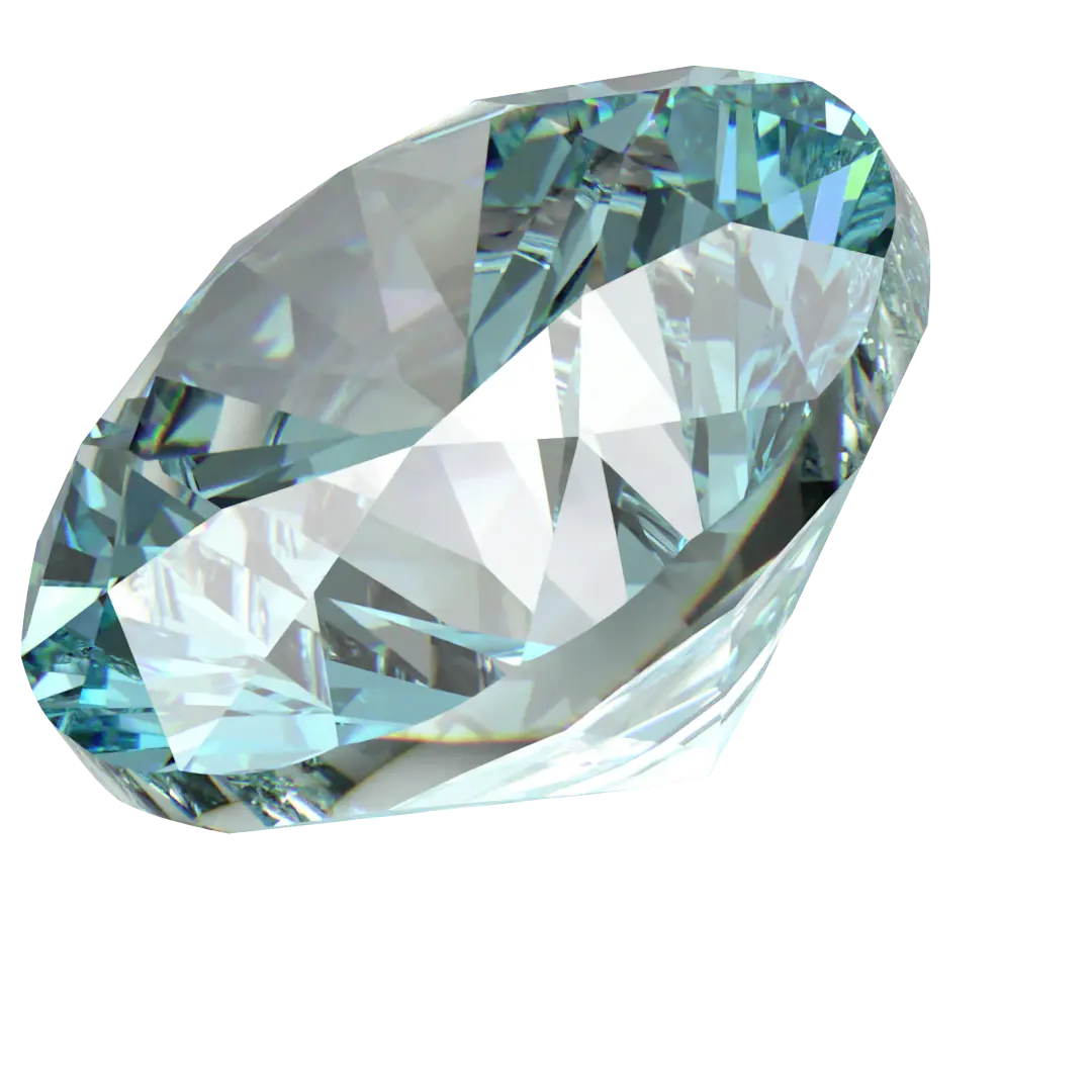 Swarovski Zirconia Round Pure Brilliance Cut Frosty Mint