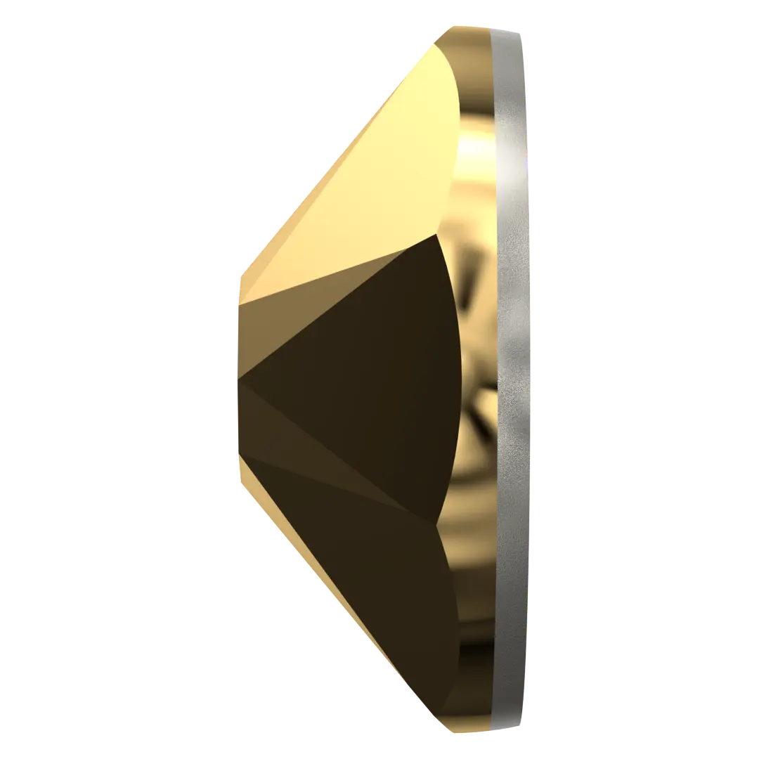 Swarovski Flat Back Crystals Non Hotfix (2000, 2058 & 2088) Crystal Aurum