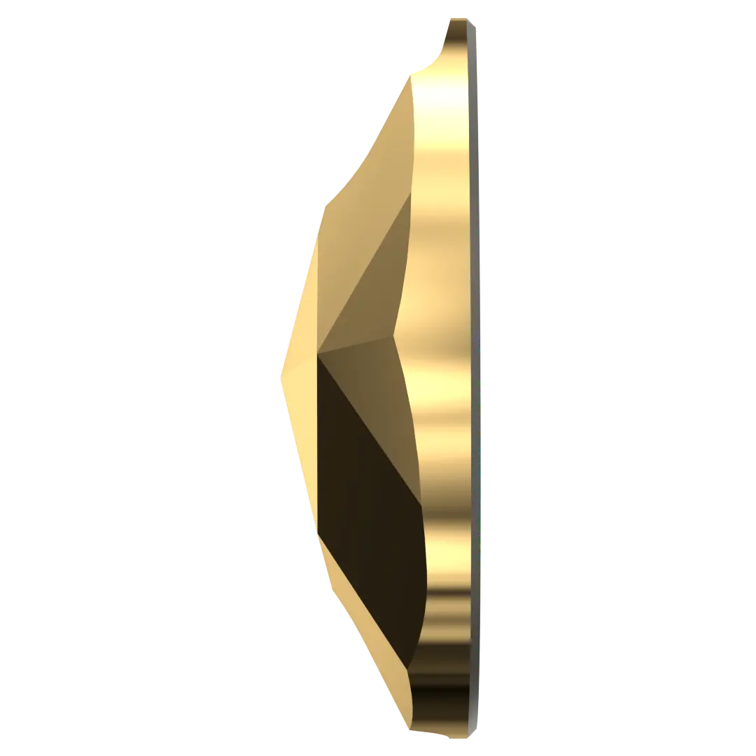 Swarovski Sew On Crystals Peardrop (3230) Crystal Aurum