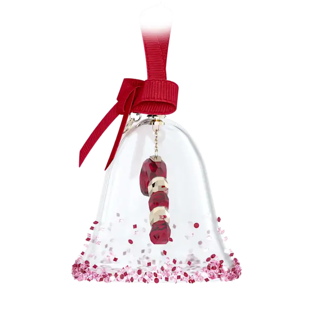 Swarovski Holiday Cheers Dulcis Bell Ornament Red
