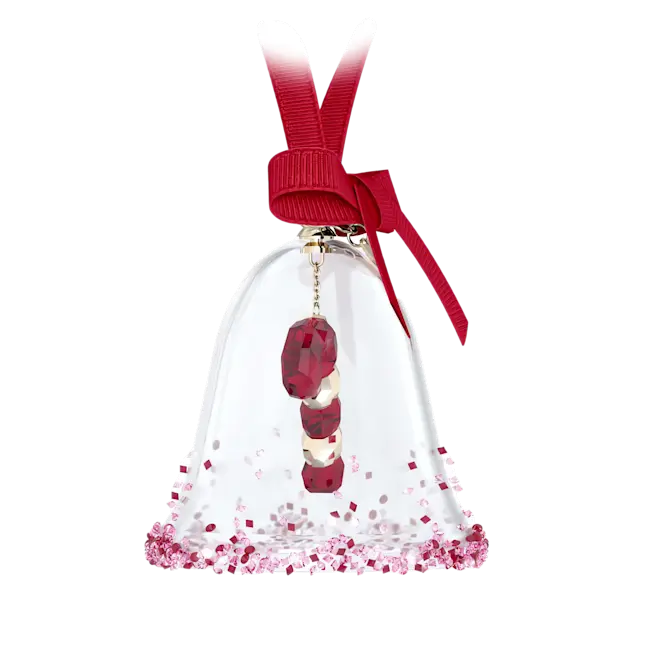 Swarovski Holiday Cheers Dulcis Bell Ornament Red