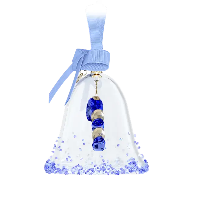 Swarovski Holiday Cheers Dulcis Bell Ornament Blue
