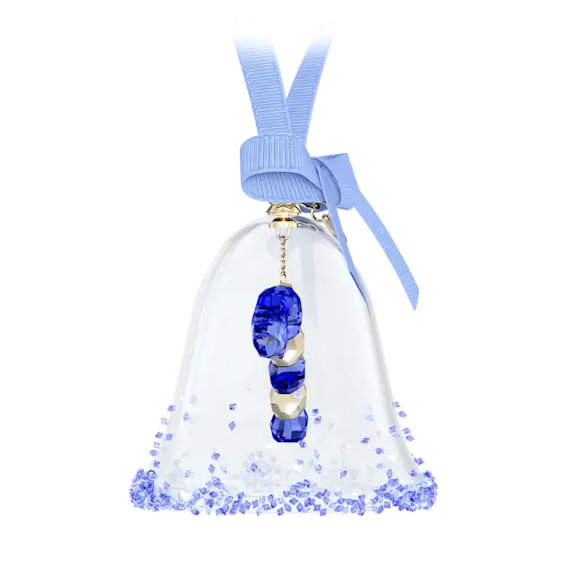 Swarovski Holiday Cheers Dulcis Bell Ornament Blue