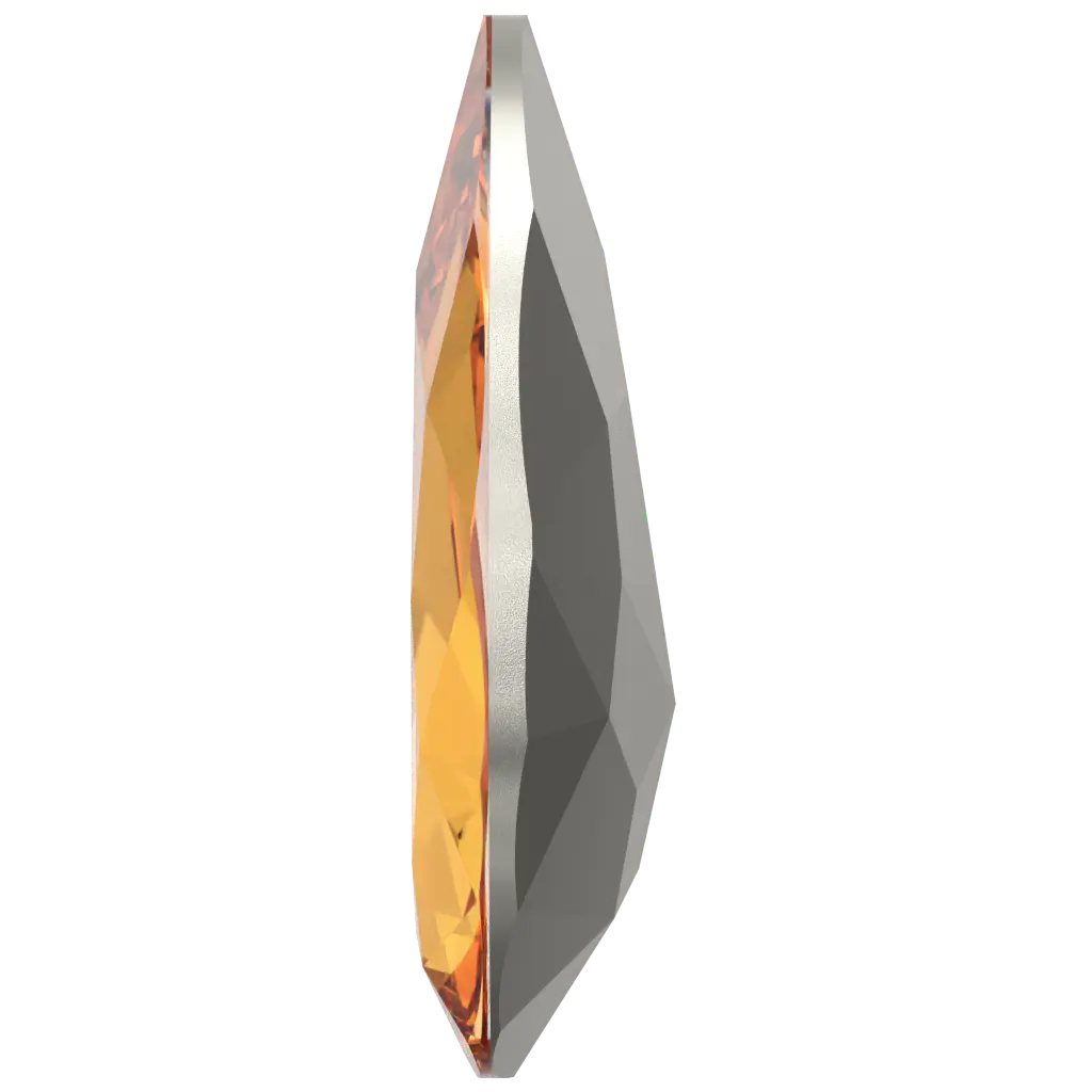 Swarovski Fancy Stones Large Pear (4327) Dark Orange