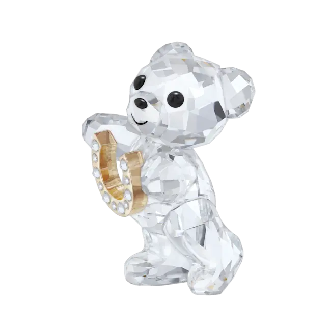 Swarovski Kris Bear Lucky Horseshoe