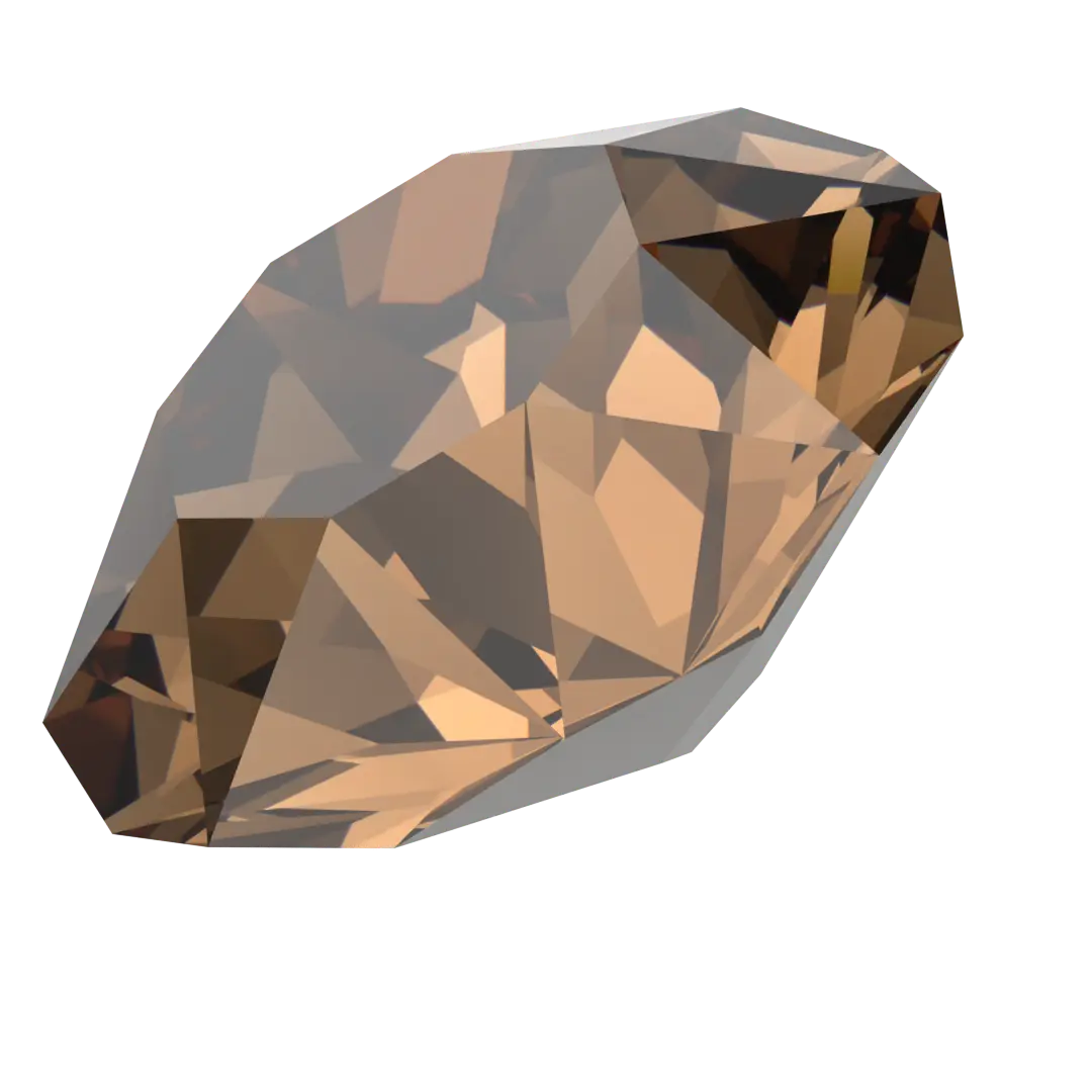 Serinity Chatons Round Stones (1028 & 1088) Light Smoked Topaz