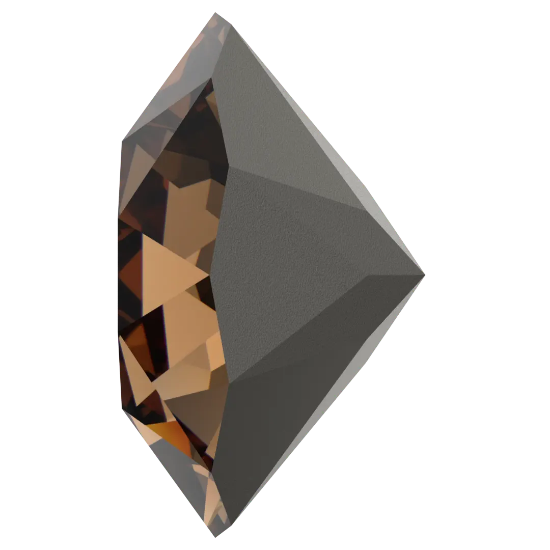 Swarovski Chatons Round Stones (1028 & 1088) Recreated Light Smoked Topaz