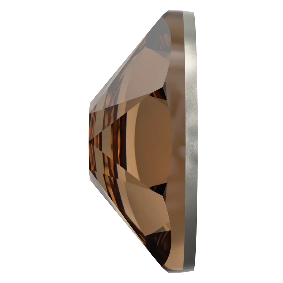 Serinity Flat Back Crystals Non Hotfix (2000, 2058 & 2088) Light Smoked Topaz