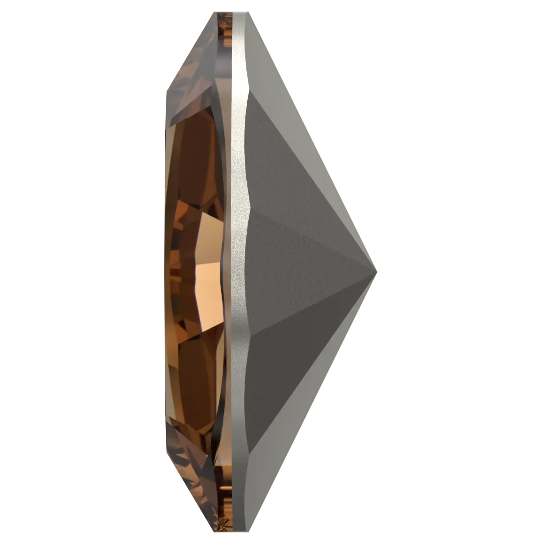 Swarovski Fancy Stones Xilion Navette (4228) Recreated Light Smoked Topaz