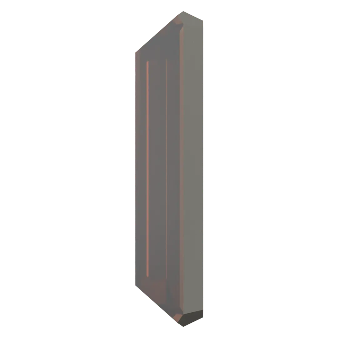 Serinity Hotfix Flat Back Crystals Baguette (2510) Smoked Topaz