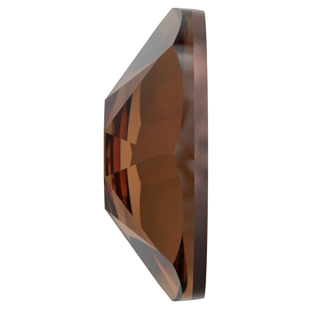 Serinity Hotfix Flat Back Crystals (2000, 2038 & 2078) Smoked Topaz