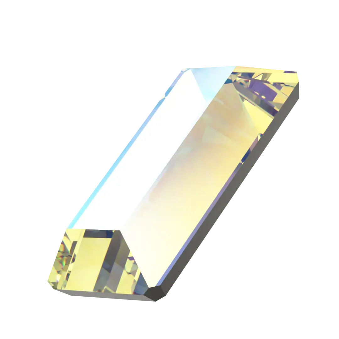 Serinity Flat Back Crystals Non Hotfix Baguette (2510) Crystal Shimmer