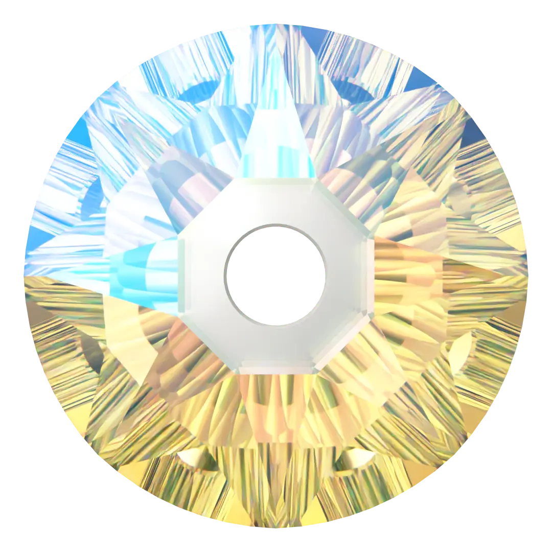 Serinity Sew On Crystals Round Lochrose (3188) Crystal Shimmer