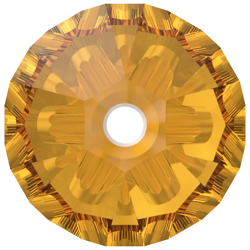 Serinity Crystal Beads Bicone (5328) Dark Orange