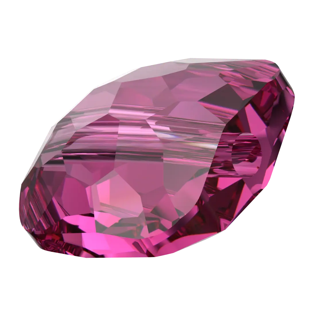 Serinity Crystal Beads Fantasy Square (5035) Fuchsia