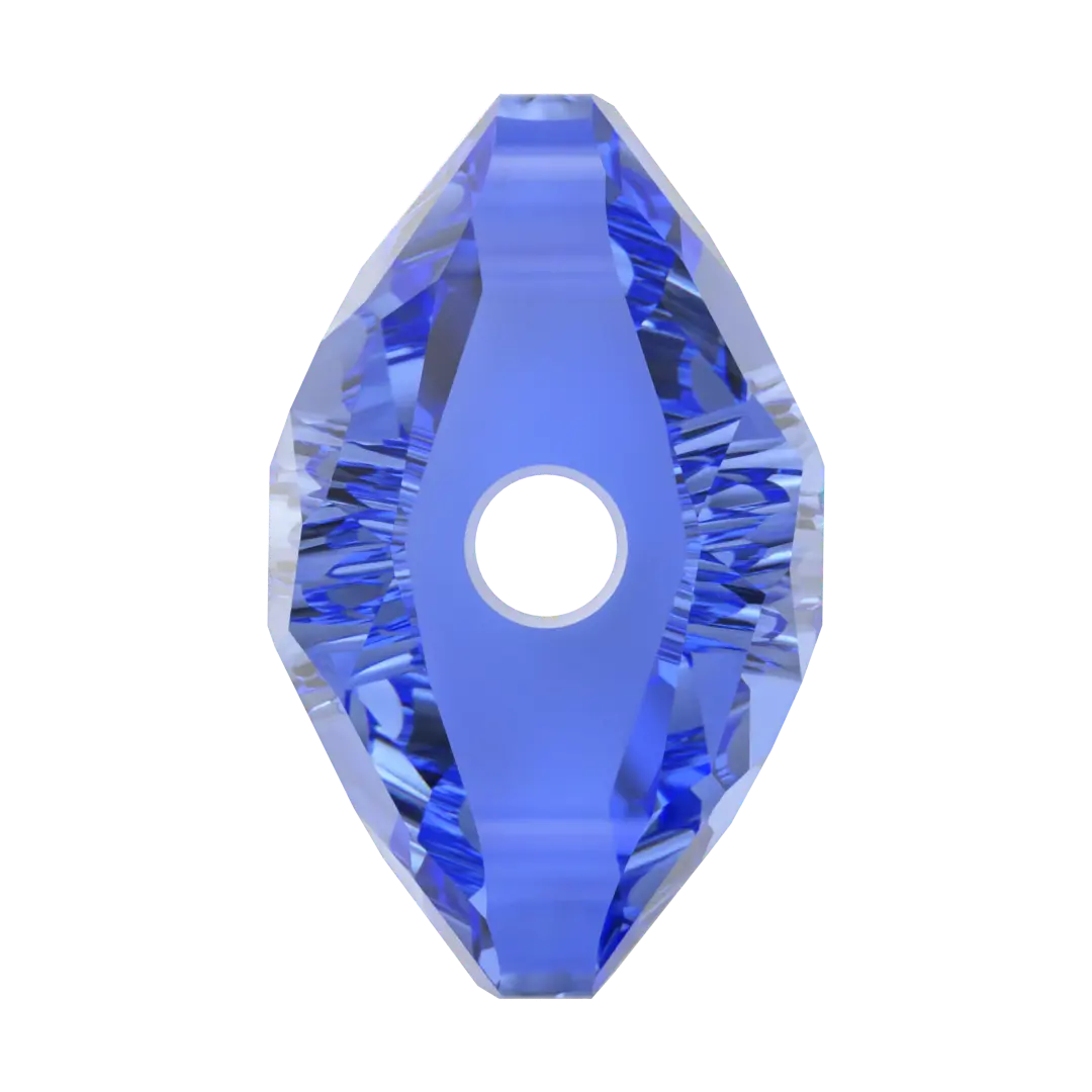 Serinity Crystal Beads Fantasy Square (5035) Sapphire