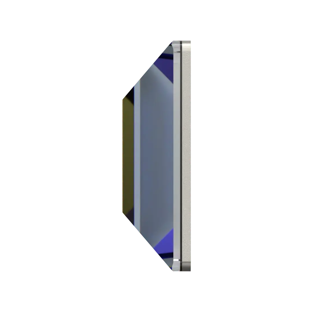 Serinity Hotfix Flat Back Crystals Square (2400) Crystal Heliotrope